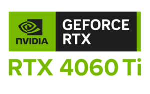 Logo Nvidia Geforce RTX 4060 Ti