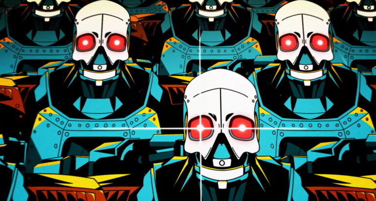 Illustrations des Automatons dans Helldivers 2 sur PC