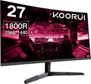 Ecran Gaming KOORUI 27" QHD