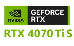 Logo Nvidia Geforce RTX 4070 Ti Super